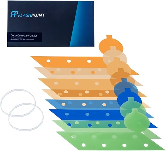 Flashpoint Color Correction Gel Kit for XPLOR400 Pro/Godox AD400 Pro