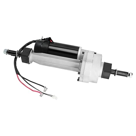 24V 350W Electric Motor Transaxle Gear Reduction Motor 20mm Shaft for DIY Electric Bike Scooter Power Wheels Wheelchair Wheeler Go Kart
