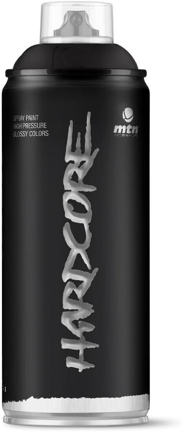 MTN Hardcore Spray Paint - Satin Black