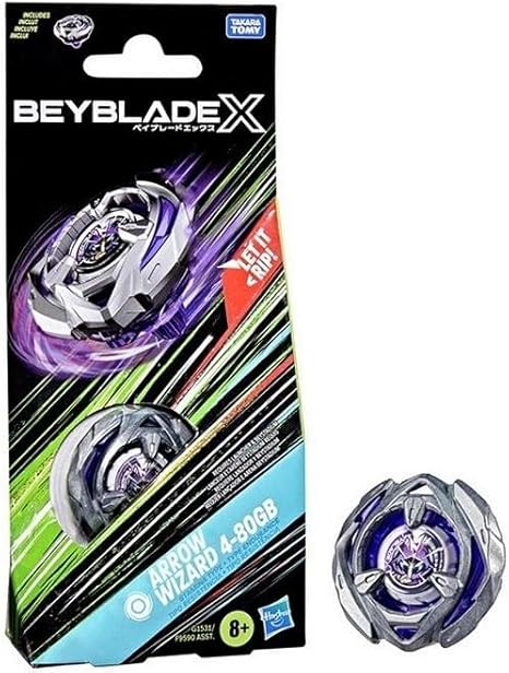 Beyblade X Arrow Wizard 4-80GB Booster Pack Set