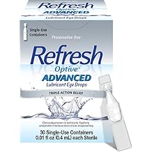 Refresh Optive Adv Pf Eye Size 30ct Refresh Optive Advanced Preservative Free Eye Drops