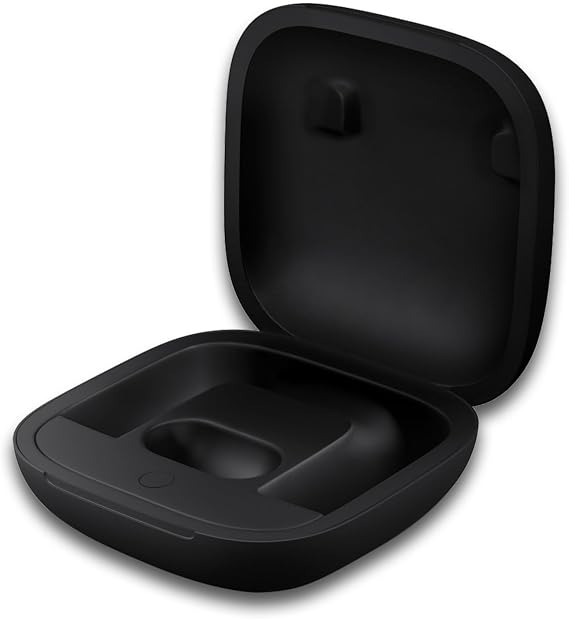 Charging Case Replacement Compatible with Powerbeats Pro, Charger with Bluetooth Pairing, Sync Button, Lightning Port, Black (Earbuds Not Included)