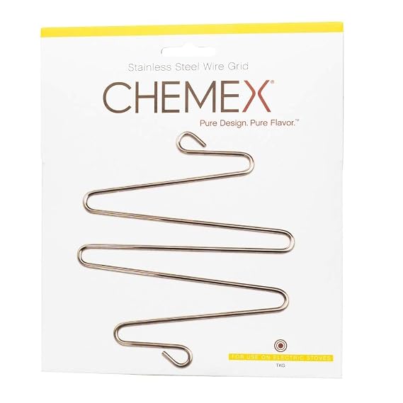Chemex Wire Grid Heat Diffuser for Glass Coffee Makers, Kettles, Cookware