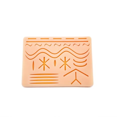 27-Site Silicone Suture Practice Pad for Surgeon and Student Training
