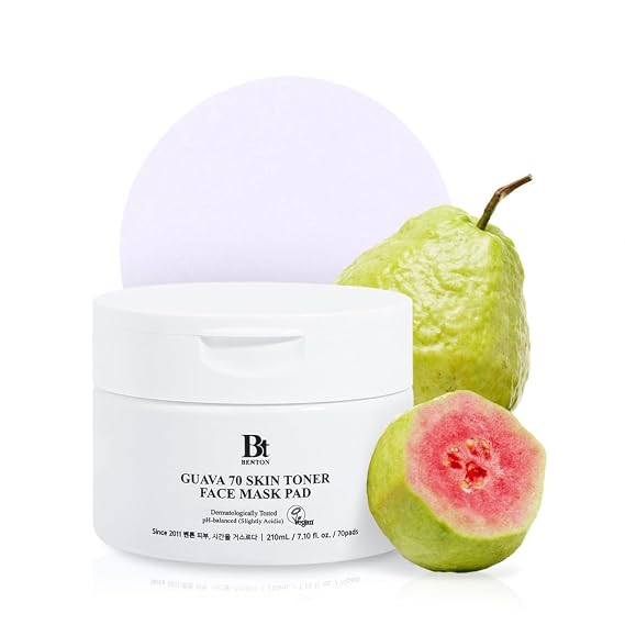 BENTON Guava 70 Skin Toner Face Mask Pad | 70Pads - Korean Toner Pads