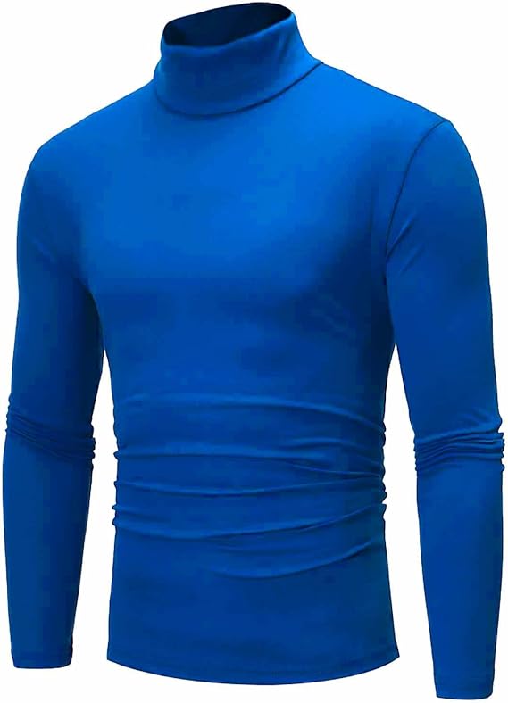 Mens Turtleneck Long Sleeve Shirts Black Mens Turtleneck Long Sleeve Fleece Sweater Men Undershirt Men Thermals for Turtle Neck Black Turtle Neck for Ma