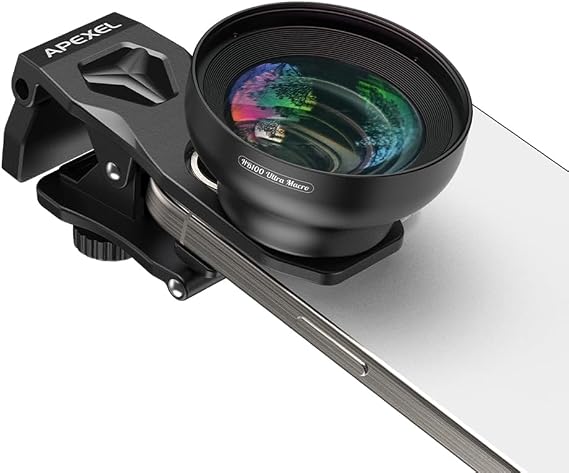 Apexel Professional 10X Macro Lens for iPhone 17/16/15/14/13 Serices