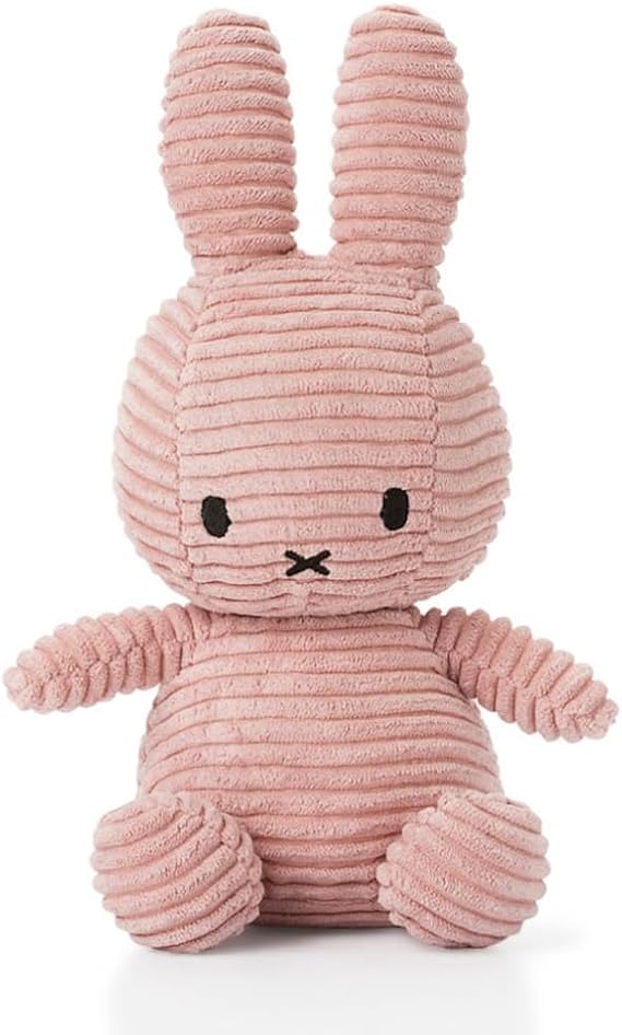 Bon Tons Toys Corduroy Miffy, 9.1 inches 23 cm, Light Pink