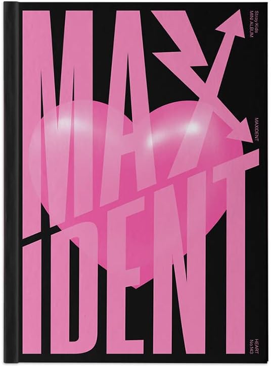 dreamus Stray Kids [ MAXIDENT ] STANDARD EDITION album HEART ver Black