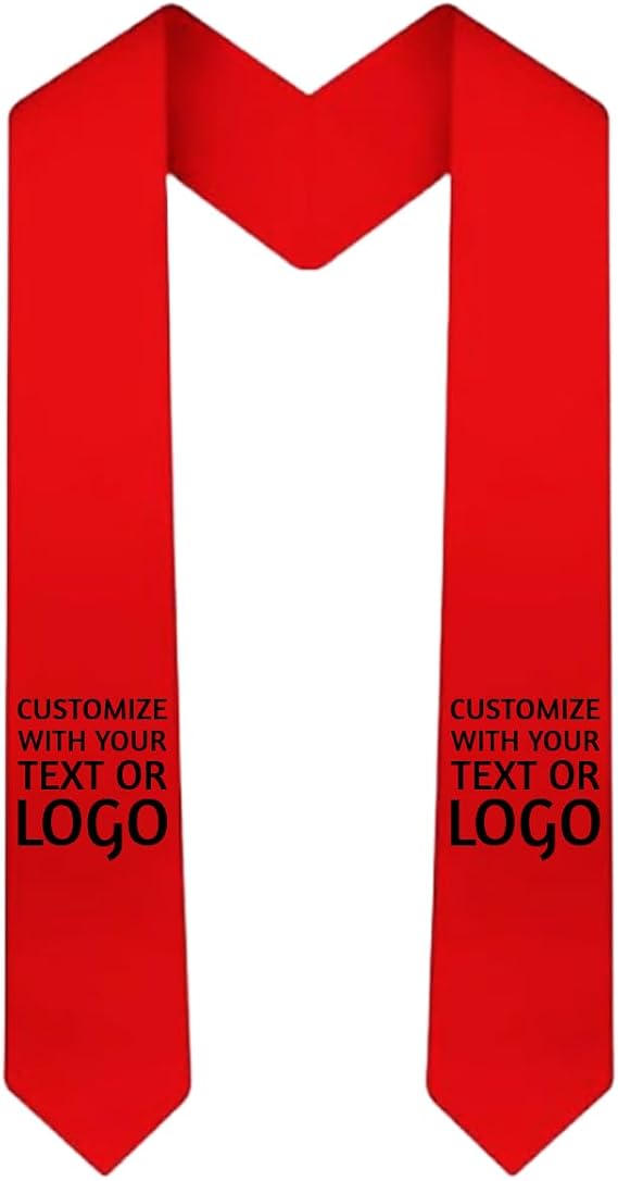 Custom Air Force Graduation Stole