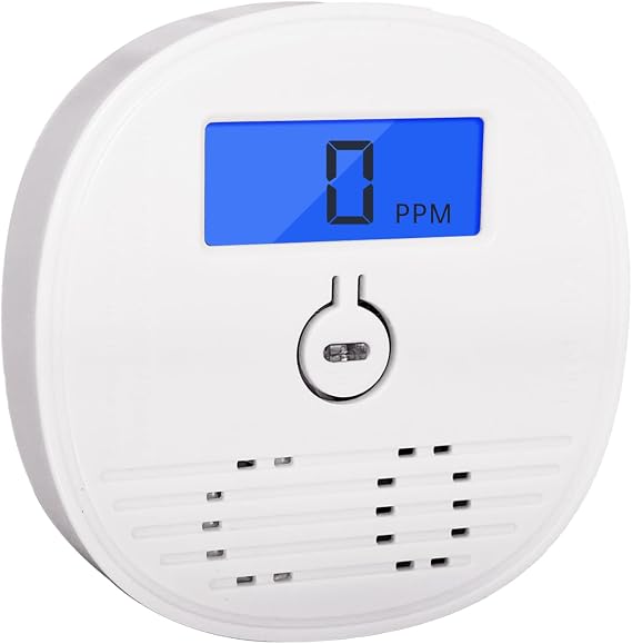 Mini LCD Carbon Monoxide Detector CO Alarm Detector, fit for house, Car,trip，Comply with EN50291