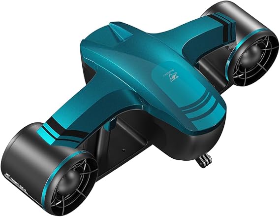 ROBOSEA Seaflyer Seascooter 800W Underwater Scooter 100ft Depth Water Propellers Diving Equipment for Swimming Pool Sea