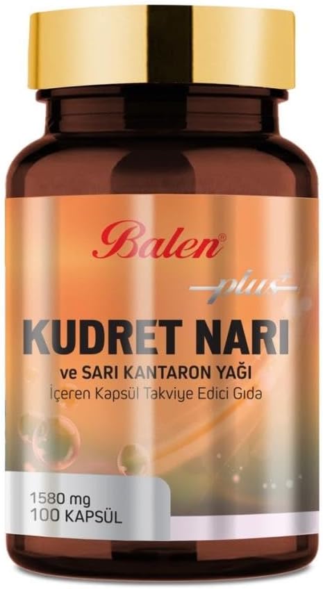 Balen Kudret Narı Plus & Sarı Kantaron Yağı İçeren Yum.kap