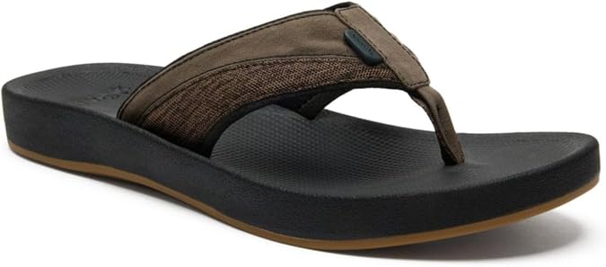 Sanuk Men's Cosmic Seas MeshFlip-Flop