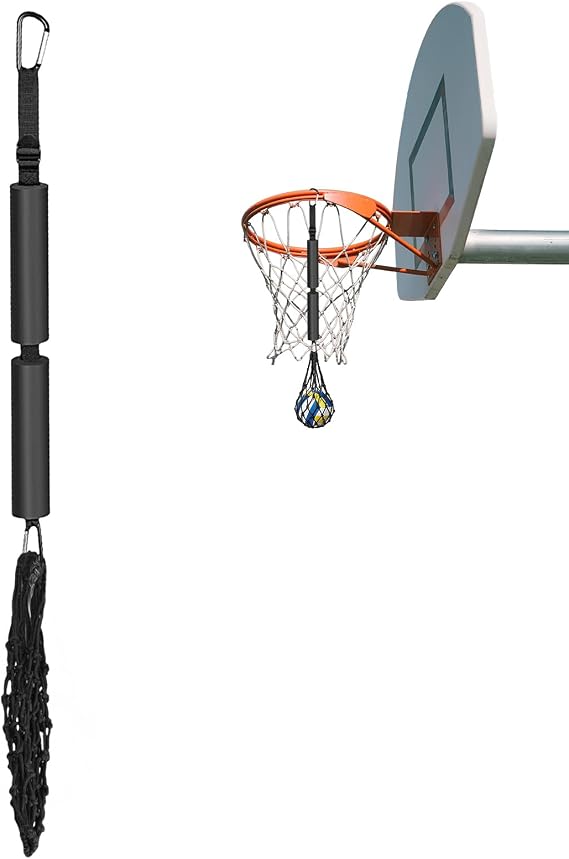 Volleyball Strike Trainer: Adjustable Service Practice Tool | Solo Training Equipment With Ball Rebound Strap For Peaks, Pass, Starting, Jump Exercise