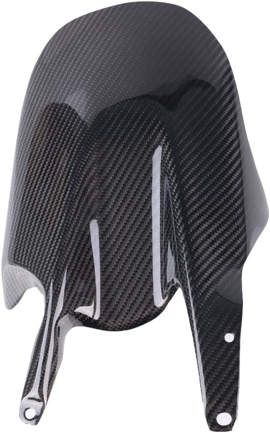 100% Real 3K Carbon Fiber Rear Fender Fit for Ducati 848 1098 1198 Glossy Twill Weave