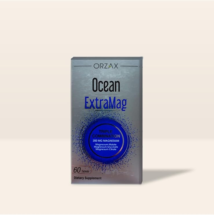Ocean ExtraMag Üçlü Kombinasyon 200 mg Magnesium 60 Tablet