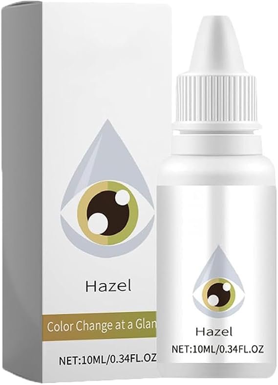 Eye Color Changing Drops Fancy Eye Drops Lighten Eyes Tint Liquid (Light Brown) (B)