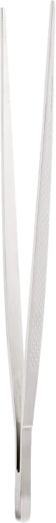 Mercer Culinary Precision Plus Tong-Straight, 9 3/8", Stainless Steel, Silver, 9-3/8-Inch, M35230