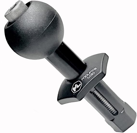 motomount Ninja- Kawasaki Ninja Motorcycle for 12mm Hexagon Hole Mount/Fork stem Base with 1inch(25mm) TPU Ball- Compatible with Phone/Camera/GPS Mount(Adapter)