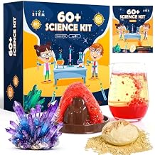 Melican 60+ Science Experiment Kit for Kids Ages 8+, STEM Educational Science Gifts for Kids, First Science Kit for Boys Girl Birthday