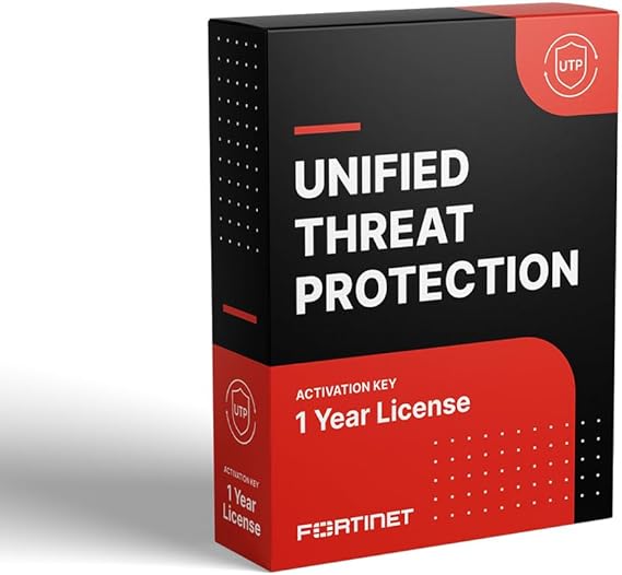 Fortinet FortiGuard 1 Year Unified Threat Protection for FortiWiFi-50G (FC-10-FW50G-950-02-12) | IPS, Advanced Malware Protection, App. Control, URL/DNS Filtering & FortiCare Premium