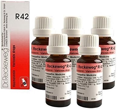 Dr. Reckeweg Dr.Reckeweg Germany R42 Varicose Veins Pack Of 5 by Dr. Reckeweg
