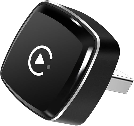 Wireless CarPlay Adapter for iPhone, 2 in 1 Android Auto Wireless Adapter