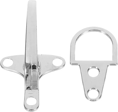 TEHAUX 4 Sets Coat Buckle - Sweater Shawl Clips Locking Fasteners Holder,Toggle Buckles Locking Fasteners for Dress,Pants,Clothing,DIY Craft,Poncho,Coat Clothes Closure Buttons Wind Closure