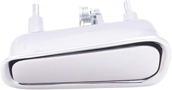 Brock Replacement Drivers Outside Outer Chrome Door Handle Compatible with 14011819