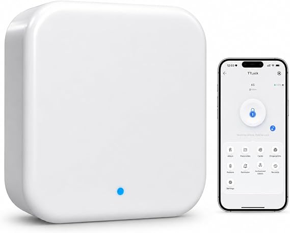 G2 WiFi Gateway Smart Lock for Voice Control,Wi-fi Bridge to TTLock App for Remote Control
