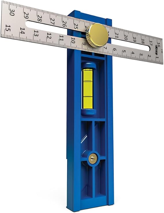 Kreg KMA2900 Multi-Mark Multi-Purpose Marking & Measuring Tool, Alloy Steel - Measuring Tools for Woodworking - Measurement Tool - Carpentry Tools & Accessories