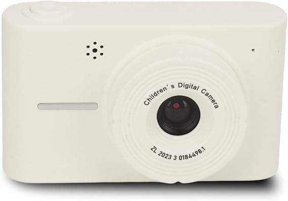 Sxhlseller 1080P Digital Camera for Photography, Vlogging Selfie Camera with 8X Zoom Anti Shake, Compact Travel Camera for Teens Adults, White