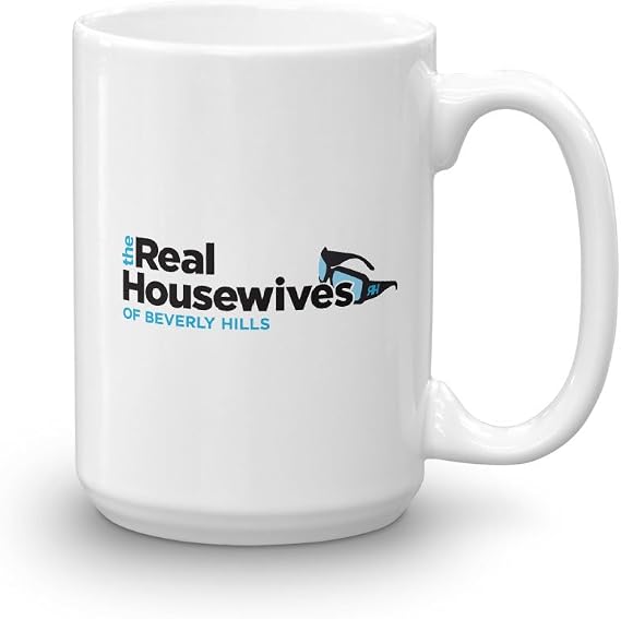 Bravo TV The Real Housewives of Beverly Hills White Mug - 15 oz. - Official Coffee Mug