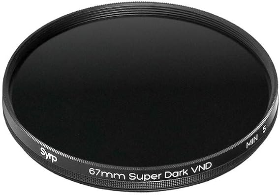 Syrp Small (67mm) Super Dark Variable ND Filter...