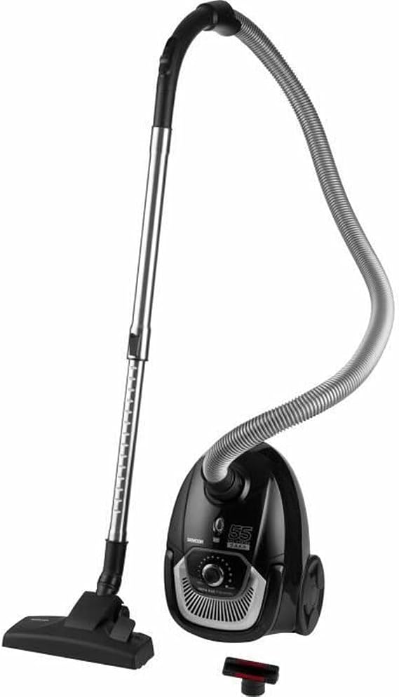 SENCOR 700 W 75 DB Vacuum Cleaner with Bag, Black