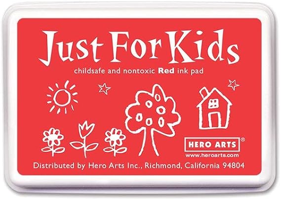Hero Arts CS103 Ink, Just for Kids Red Ink Pad