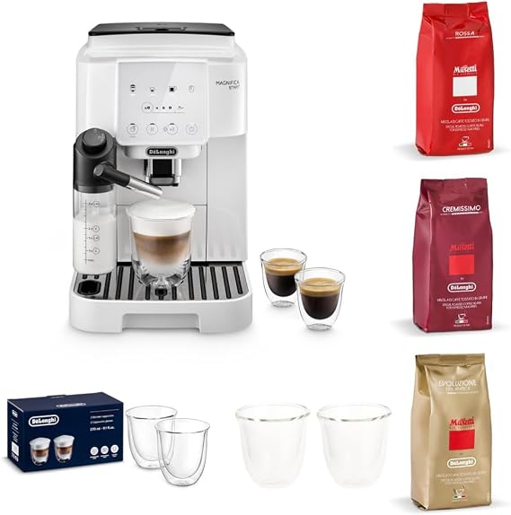 De'Longhi デロンギ Fully-auto Coffee Maker Magnifica Start ECAM22062W Entry Set