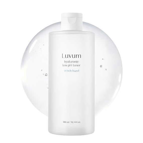 Luvum Witch Hazel Hyaluronic Low pH Toner, Witch Hazel, Hyaluronic Acid, pH 5.5, 10.15 fl. oz