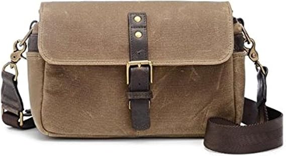 ONA - The Bowery - Camera Messenger Bag - Field Tan Waxed Canvas (ONA5-014RT)