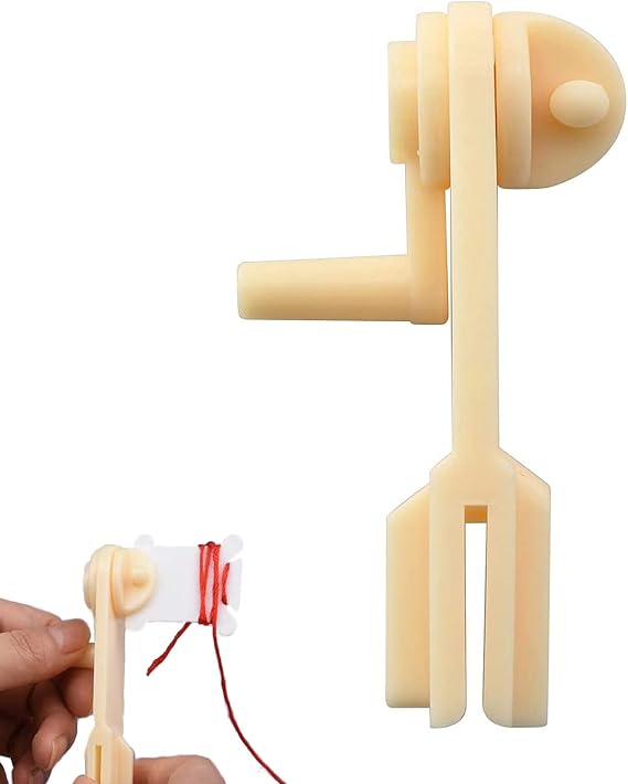 BEADNOVA Floss Bobbin Winder Embroidery Thread Floss Winder for Cross Stitch Thread Embroidery Crafting Sewing DIY