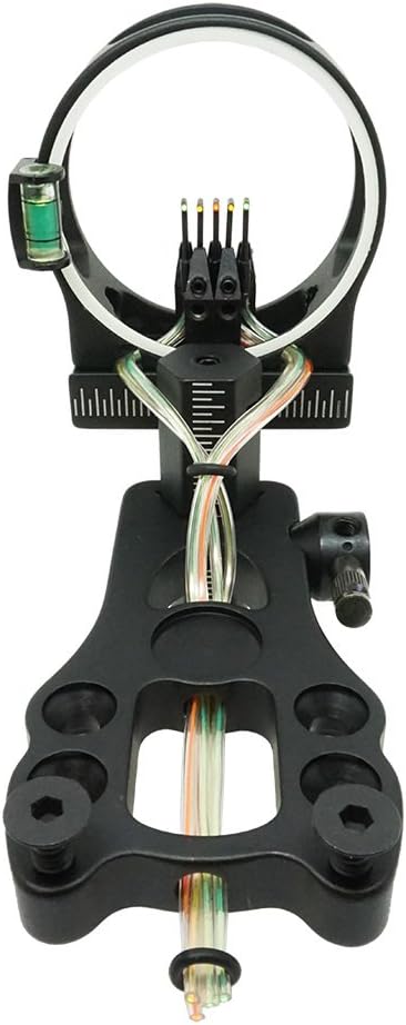 Safari Choice Black 5-Pin 0.019" Tool-Less Design Bow Sight