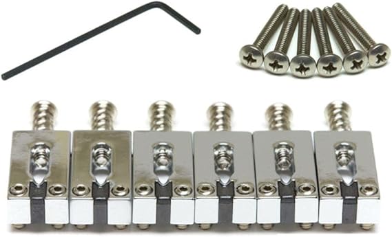 String Saver by Graph Tech Classics Strat & Tele Style 2 1/16" Chrome (6 Pcs) PG-8000-0C