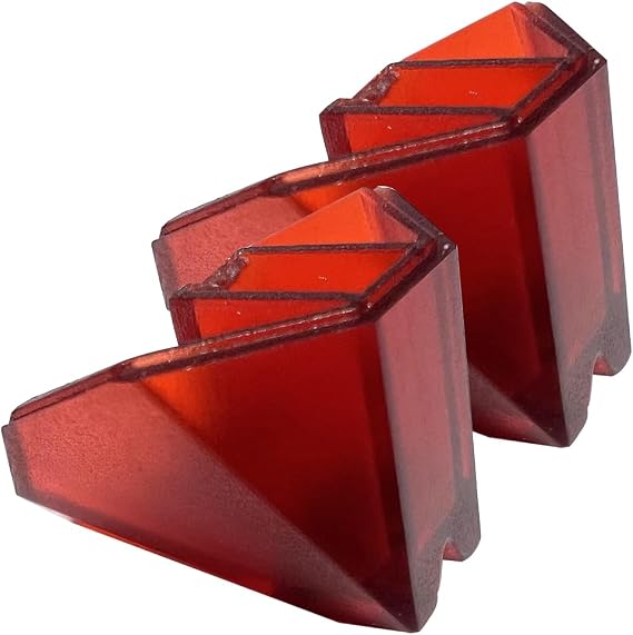 Stylus Replacement Needles 2 Pack for Ortofon 2M Red Cartridge | Value 2-pack elliptical diamond replacement needles fit Ortofon 2M Red cartridges to restore clarity & prevent record wear
