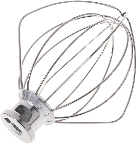 6-Wire Whip Attachment Replacement K45WW Stainless Steel Whisk