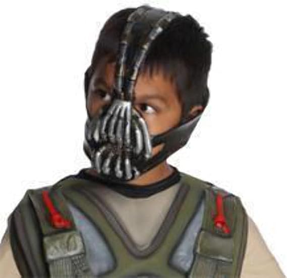 DC Batman The Dark Knight Rises: Bane Mask for Kids by Rubies, Boy's No Size