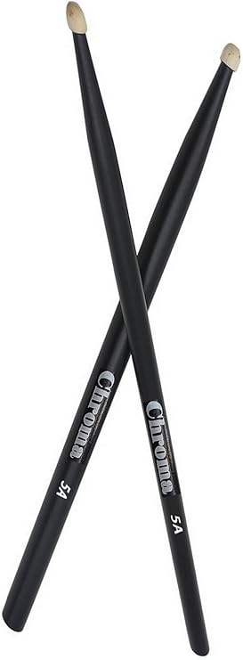 Chroma Drumstick Black - Drum - Drum Drumstick Drumsticks 5a Smooth Surface