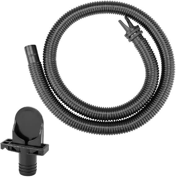 Inflatable Hose Kit 11830 12773 for Intex for PureSpa, Replacement Spa Cover Inflation Hose with Twist-Lock Adapter, Fits 28403E 28405E 28407E 28409E 28413WL 28417WL