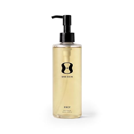 oneskin PREP Facial Cleanser, Gentle Exfoliating Gel, 200 mL / 6.76 fl oz