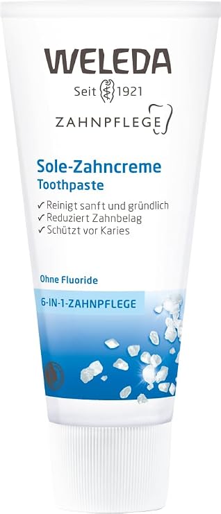 Weleda Natural Salt Toothpaste, 2.5 Ounce (Pack of 1)